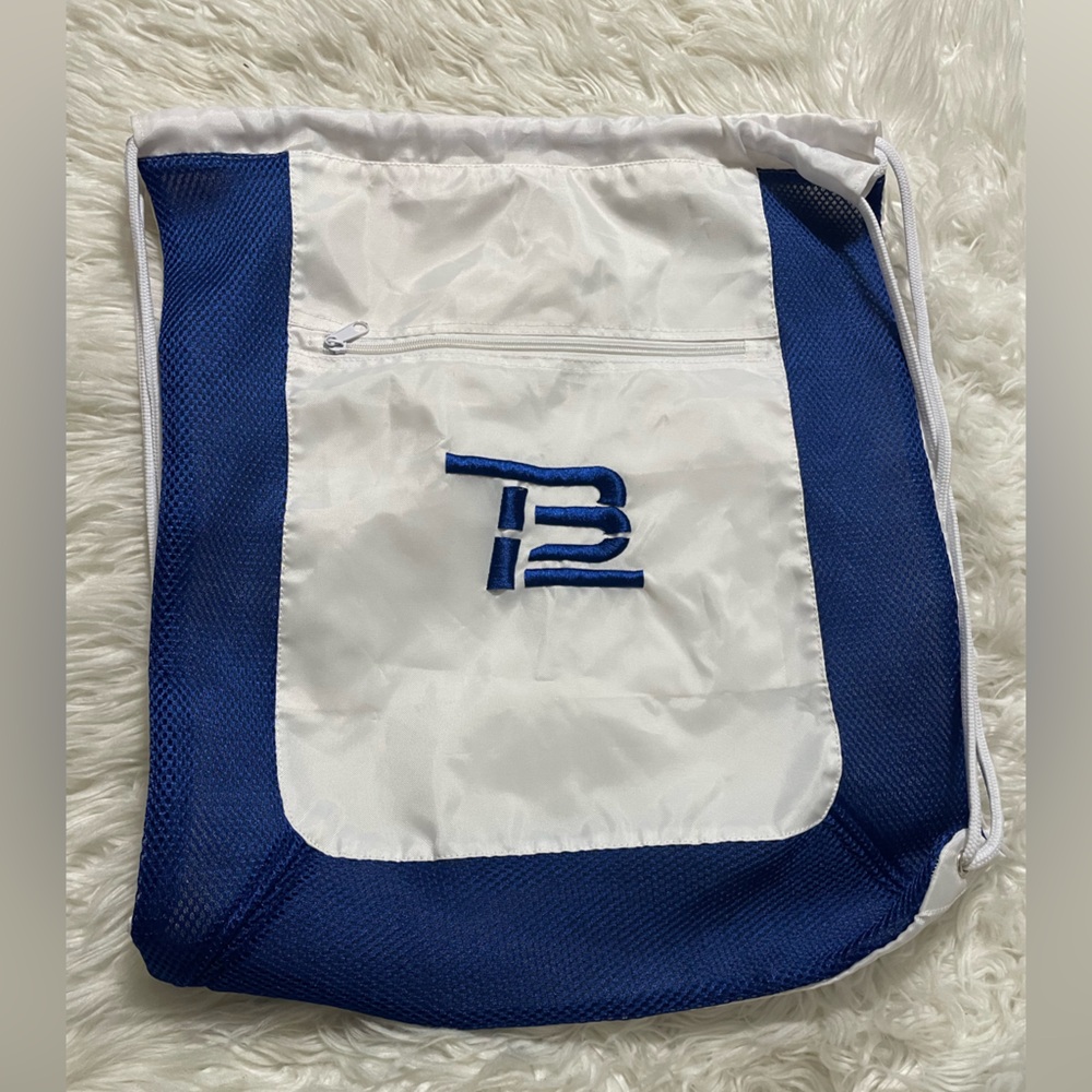 Tom Brady TB12 Drawstring Backpack Bag. One size